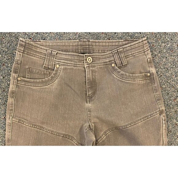 Kuhl Danzer Moto Pants Skinny Gray Size 10 Short - Picture 2 of 6
